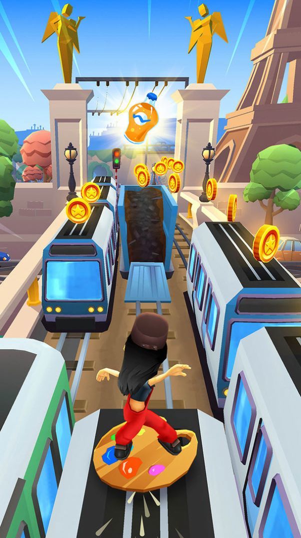 地铁跑酷放慢器游戏图片2