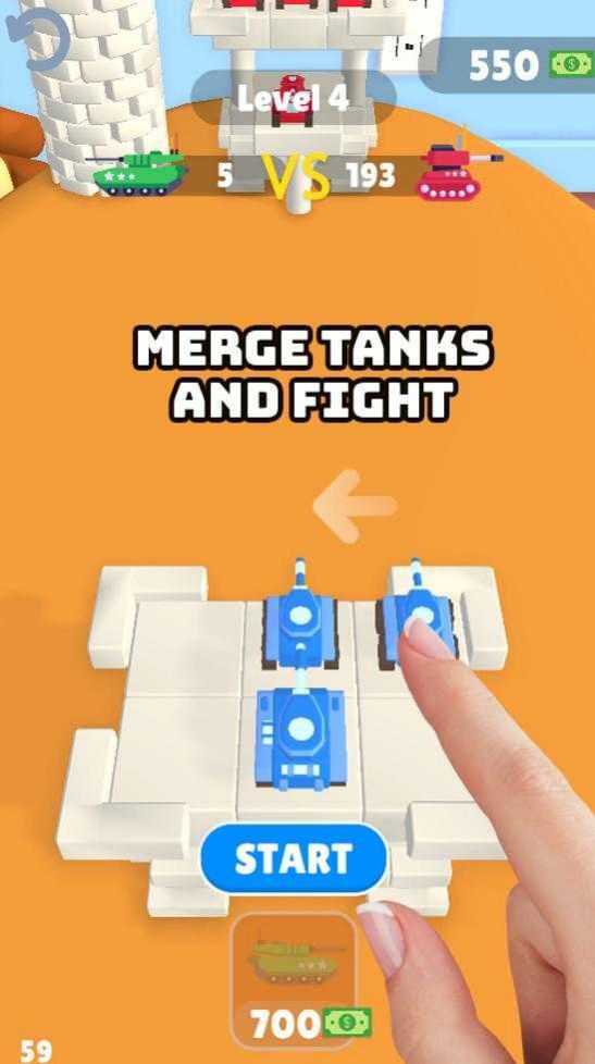 合并玩具坦克游戏图片1