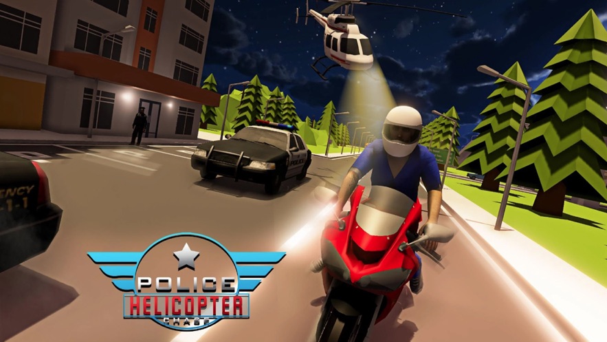警察直升机警察追逐游戏图5