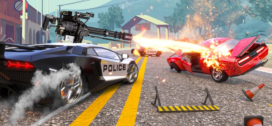 美国警车真实驾驶游戏模拟器3D游戏图3