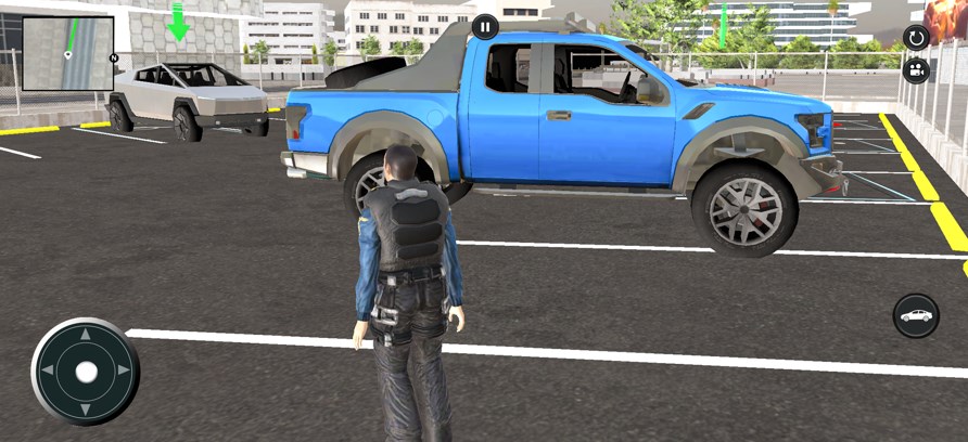 美国警车真实驾驶游戏模拟器3D游戏图1