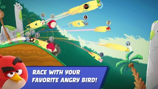 愤怒的小鸟赛跑游戏图2