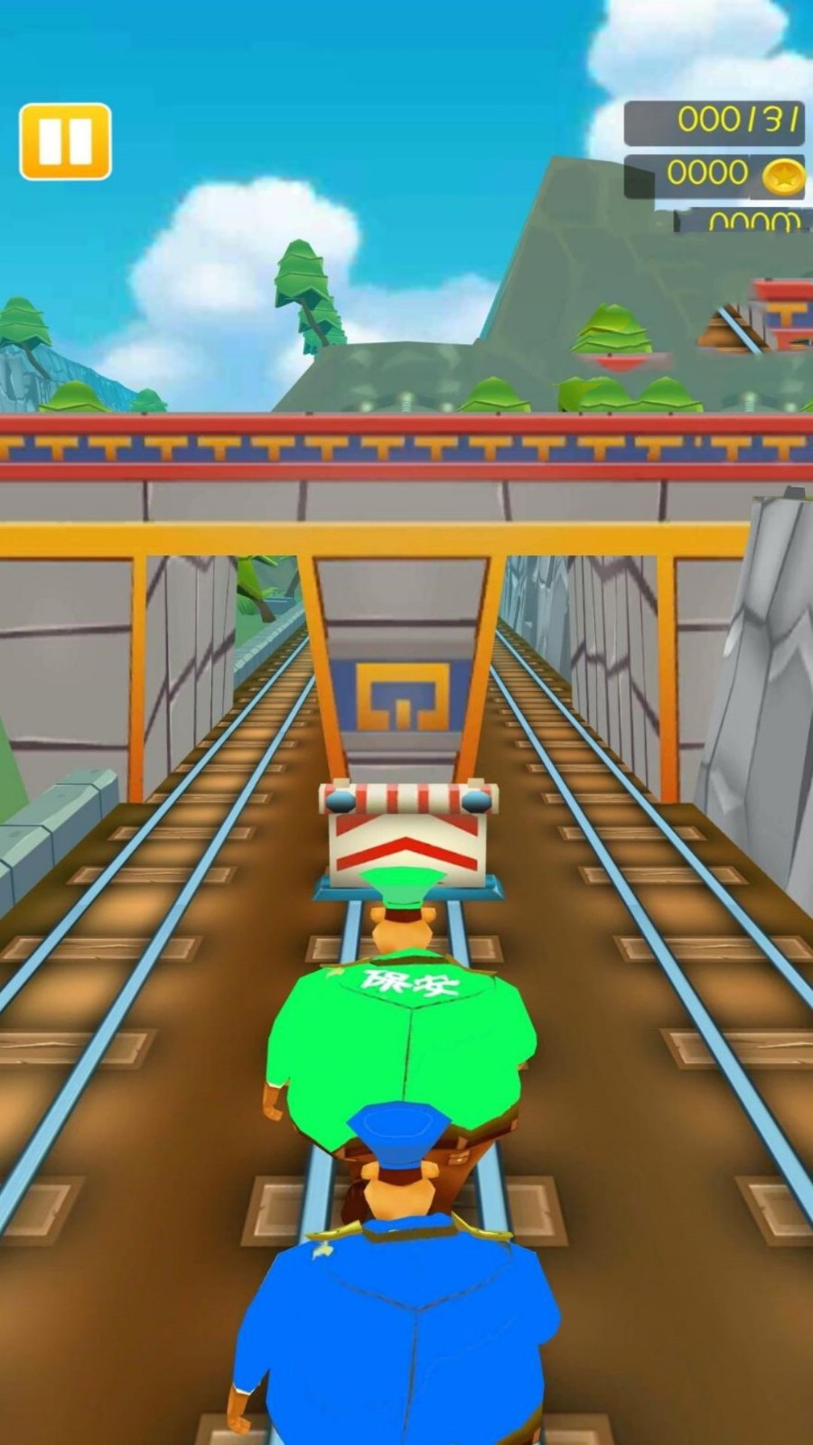 地铁极限跑酷游戏图片2