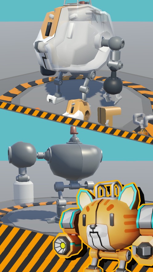 猫狗机器人大战游戏图片2