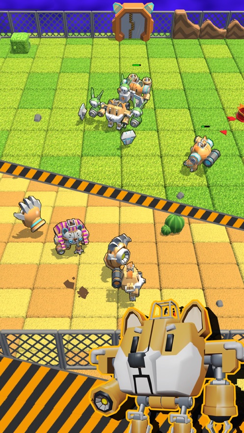 猫狗机器人大战游戏图4