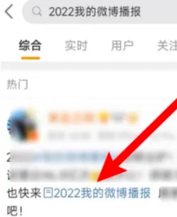 微博年度报告怎么看2022   微博app2022年度报告查看方法[多图]图片2