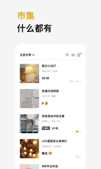 橙信市集二手交易社区管理综合服务app安卓版图片1