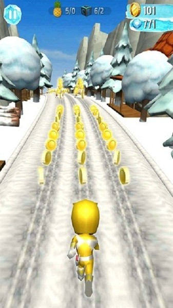 雪地跑酷游戏图片1