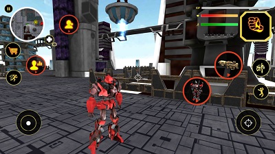 模拟机器人城市英雄游戏图片2
