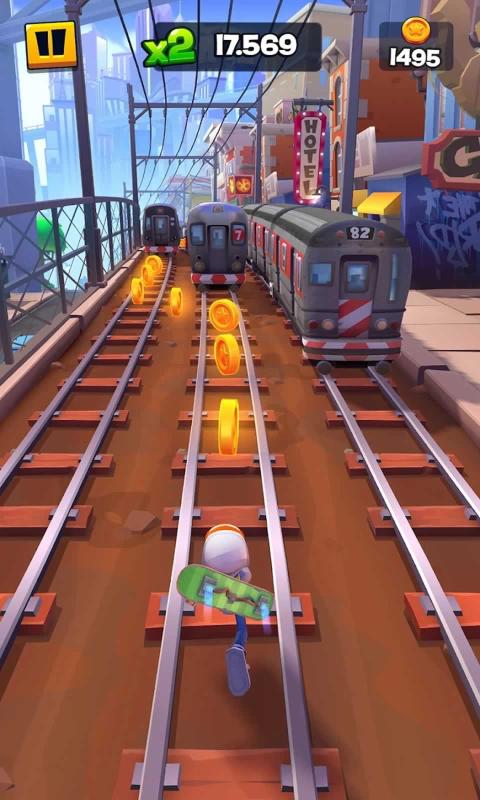 地铁跑酷二代游戏图片2