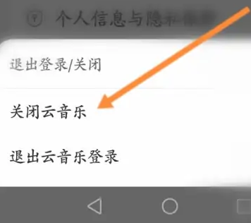 网易云音乐怎样关闭云音乐？网易云音乐关闭云音乐的详细步骤图片3
