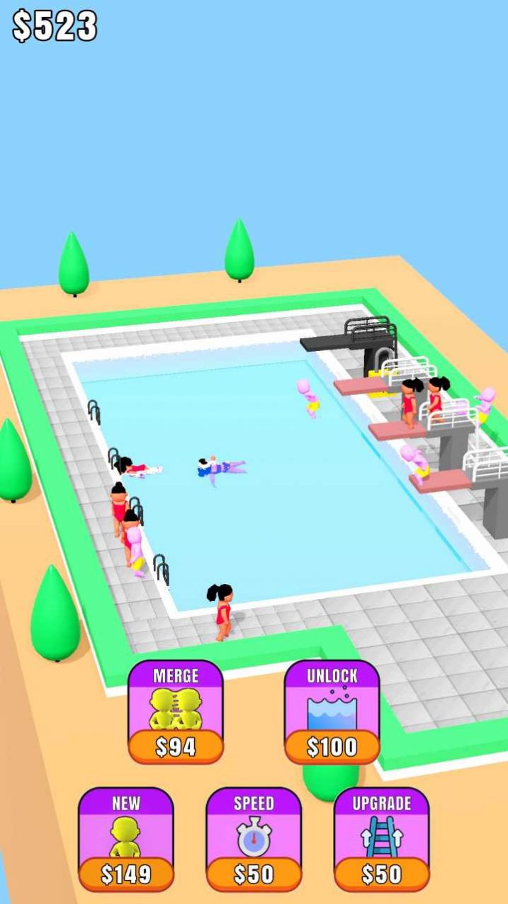 空闲泳池游戏图片2