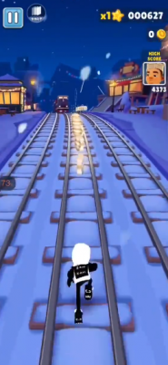 地铁跑酷qaq专属定制自带变速游戏图片2