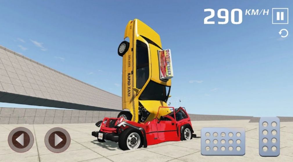 自动碰撞测试车模拟器游戏图片1