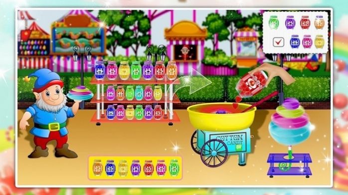 甜蜜棉花糖店游戏图片2