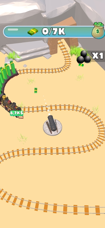 列车运行3D游戏图3