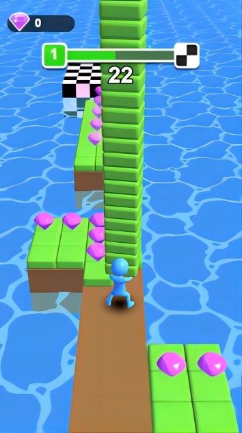 砖块大师水上跑游戏图片2