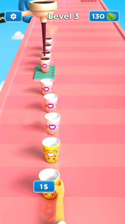咖啡堆栈跑3D游戏图片1