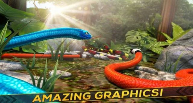 丛林蛇生存自由赛跑游戏图片2