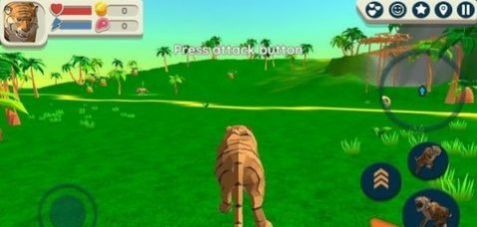 2D老虎生存游戏图片2