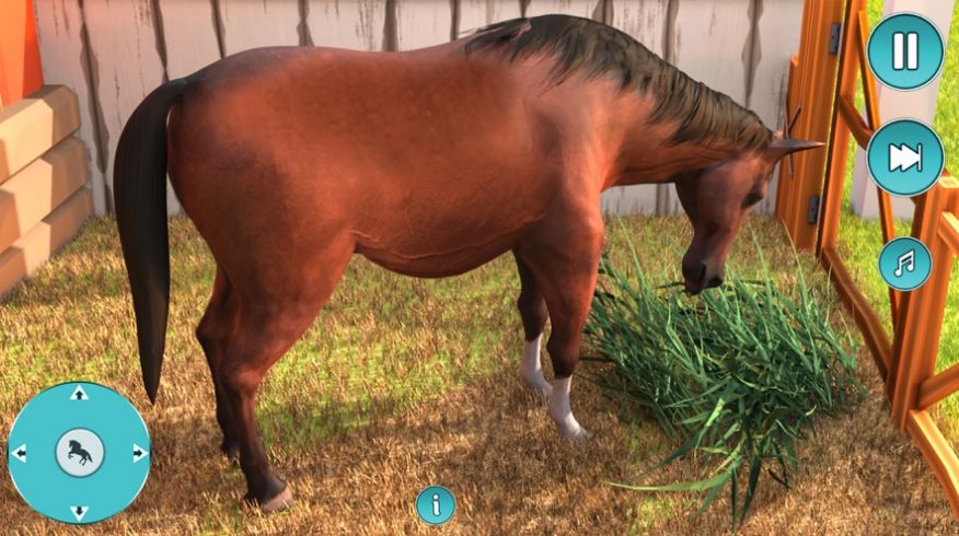 我怀孕的马模拟器3D游戏图片1